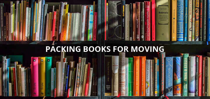 Books and how to pack them for moving